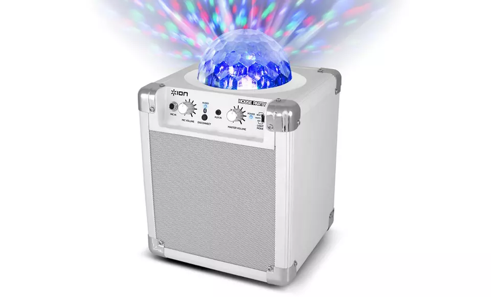 Ion House Party IPA18W Compact Bluetooth Speaker System in White. Free Shipping and Returns. - Primary Image