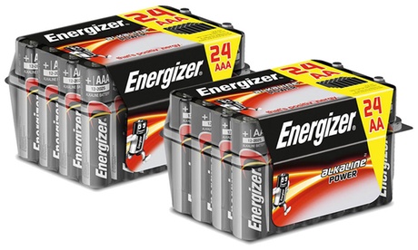 1 o 2 confezioni di batterie Energizer AA o AAA