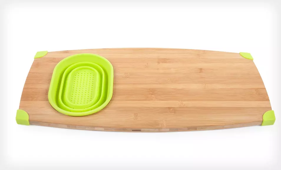 $9.99 for a Core Bamboo Corner Grip Over-the-Sink Cutting Board ($70 List Price) - Image 3