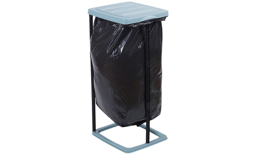 Image 12: Collapsible Bin Bag Holder