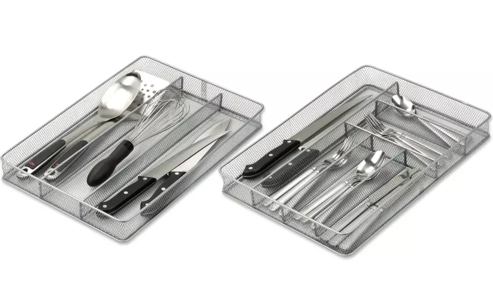 Honey-Can-Do Steel Mesh Utensil Organizers. Free Returns. - Primary Image