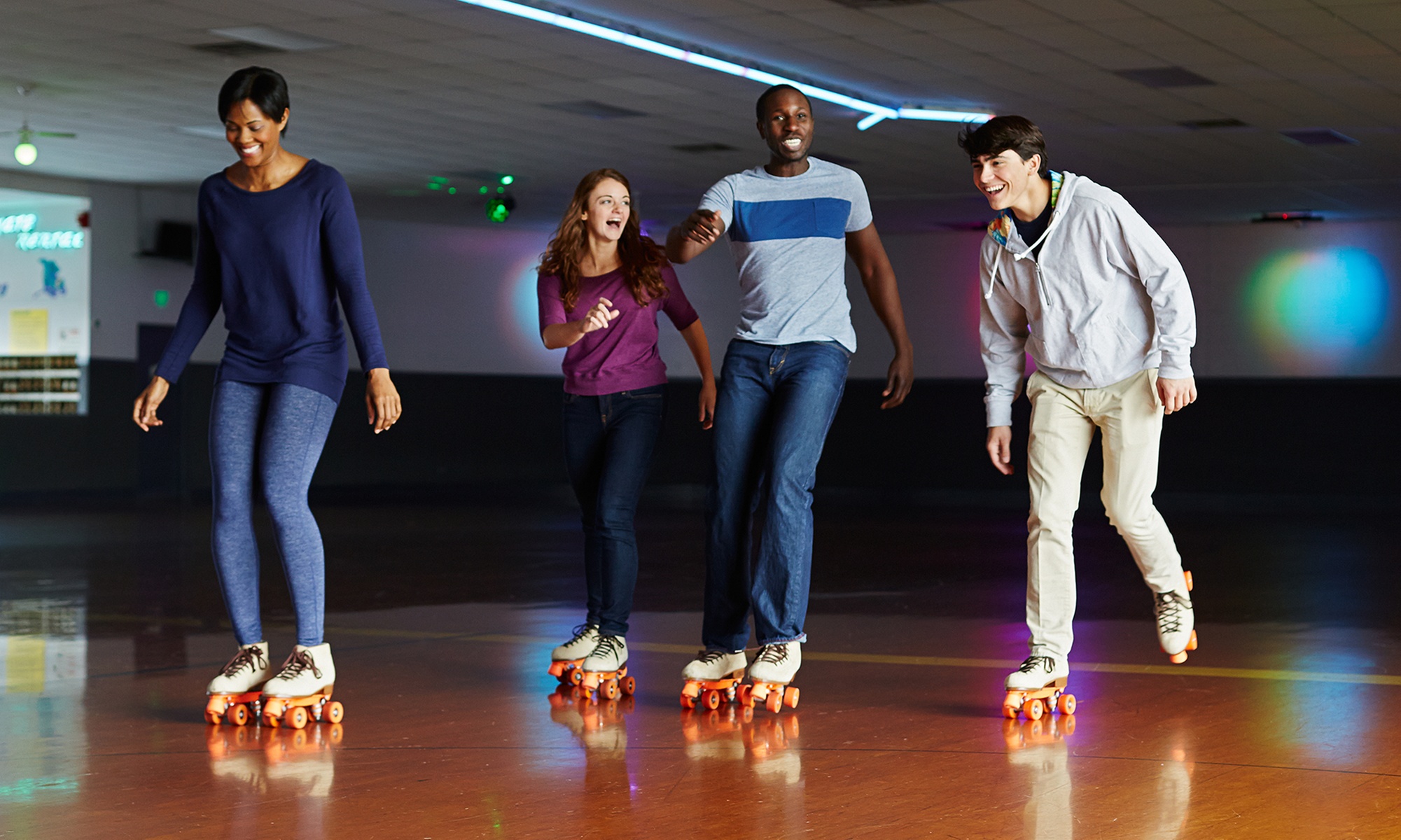 Family 4 Pack of Tickets to Skate on Friday Night Only