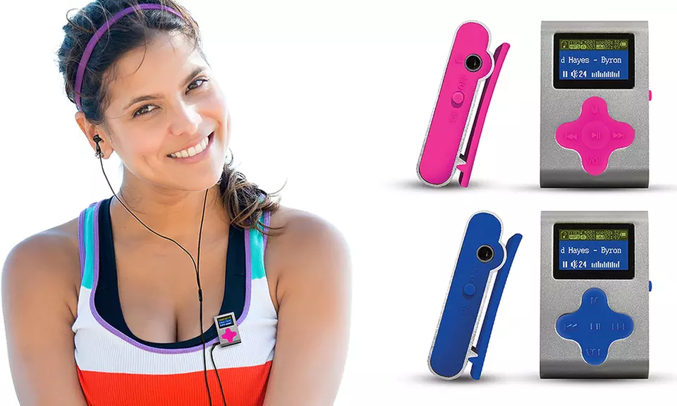 JLab 4GB Fit Cilp MP3 Player - Primary Image