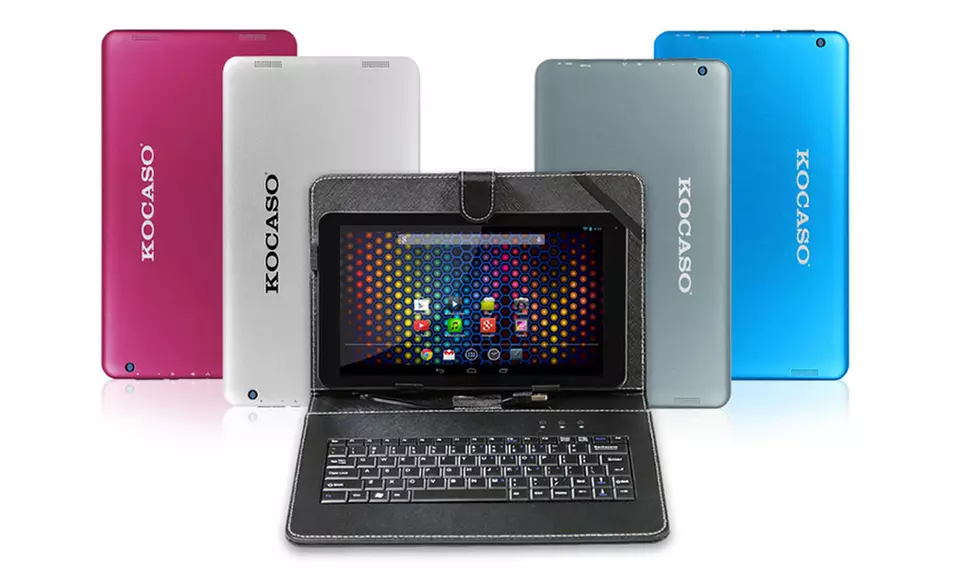 Kocaso 8GB 10.1" Tablet with Android OS and Keyboard Case - Primary Image
