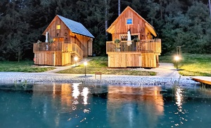 Slovenia: Casa Glamping di lusso con colazione, vasca privata in legno