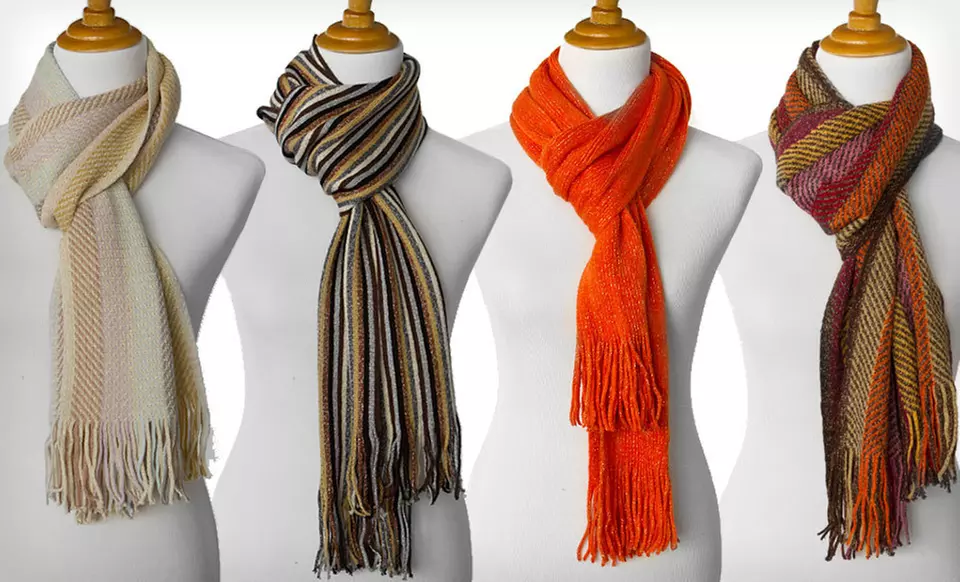 $12 for a Cejon Women's Metallic Acrylic Muffler Scarf ($36 List Price). Multiple Colors Available. Free Returns. - Primary Image