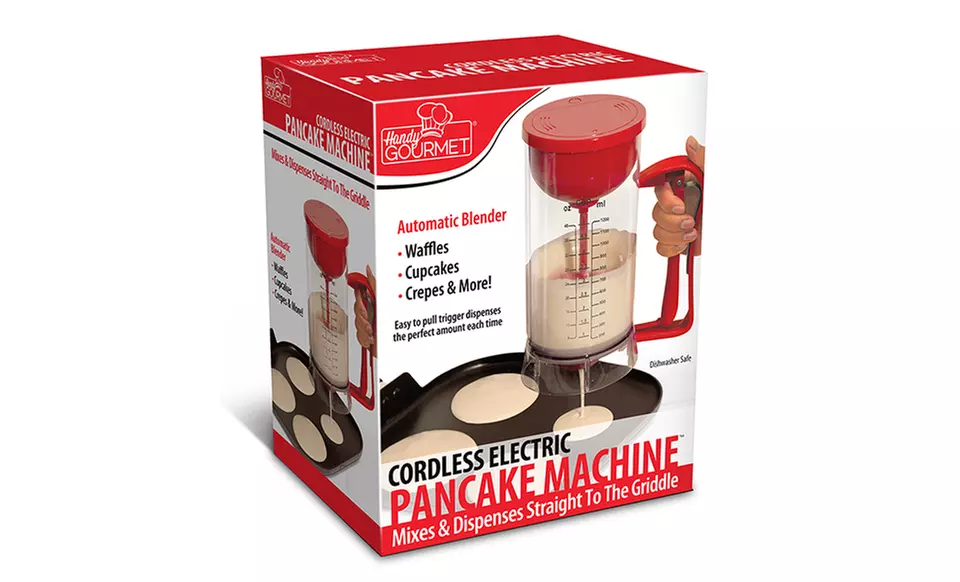 Cordless Pancake Mixer and Dispenser. Free Returns. - Second Medium