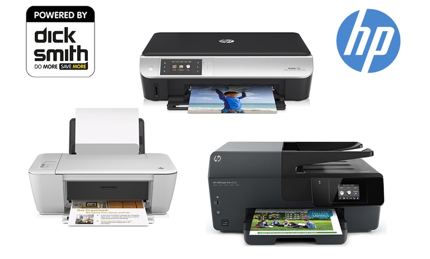 Image 1: HP Desktop Printer