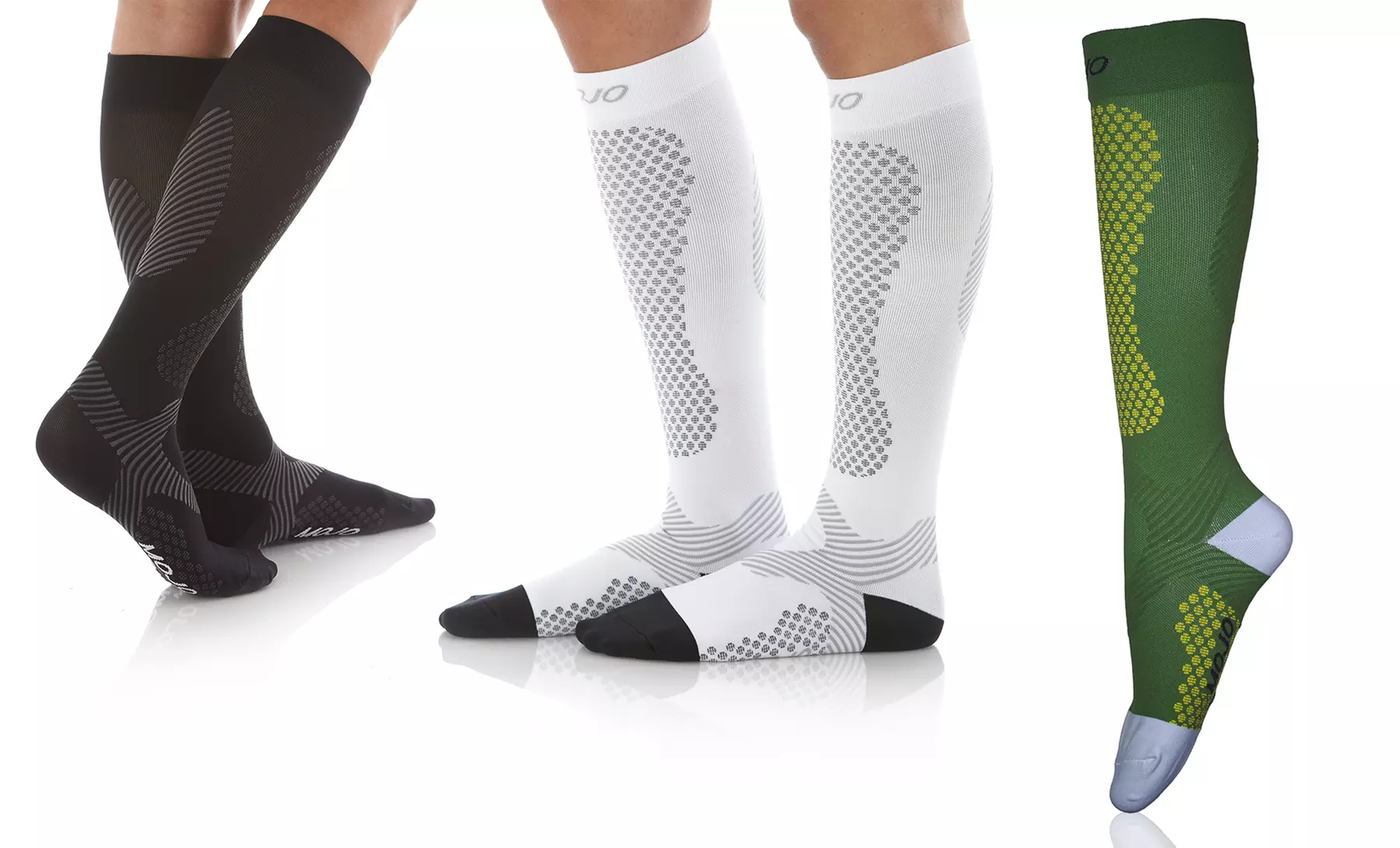 Mojo Power Compression & Recovery Socks. Multiple Sizes and Colors.  - Primary Image