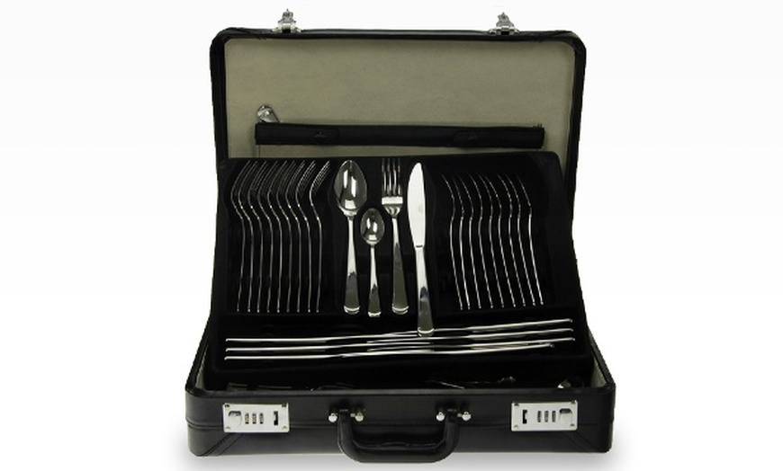 Image 1: 72-Piece Cutlery Set