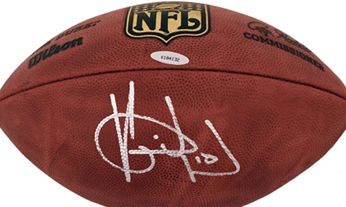 Nfl Autographed Footballs 