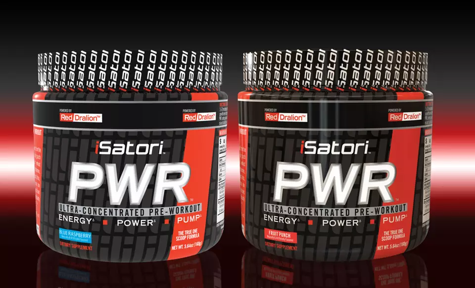 30-Servings iSatori PWR Pre-Workout Energy Mix  - Primary Image