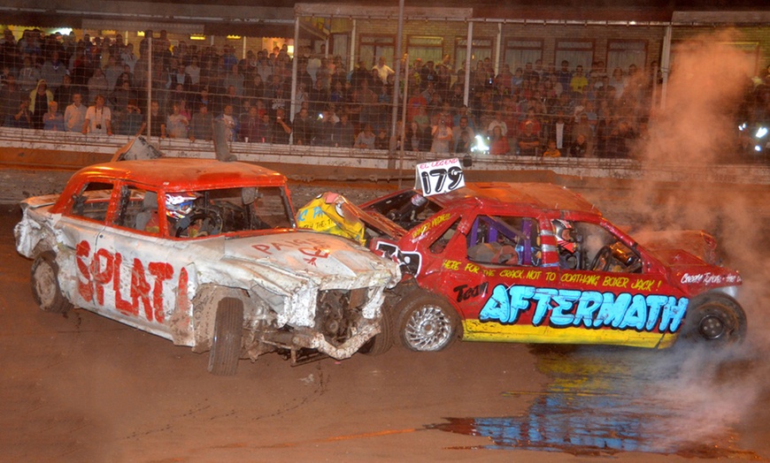 Image 2: Banger Racing Entry and Race-card