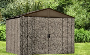 Arrow Camo 10'x8' Shed with Bonus Floor Kit | Groupon