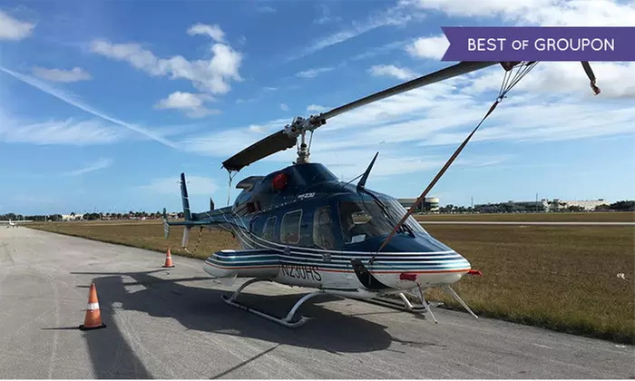 Thrilling Helicopter Day Trip from Miami to the Bahamas