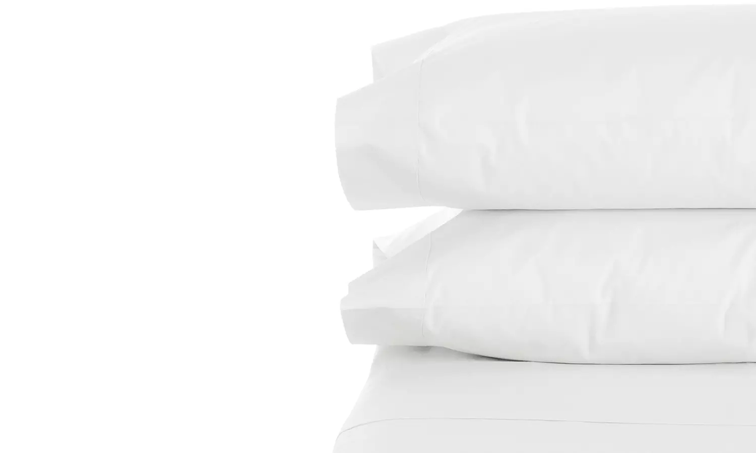 2 Pillow Cases Per Set King & Queen Size 1800 Series PillowCase 