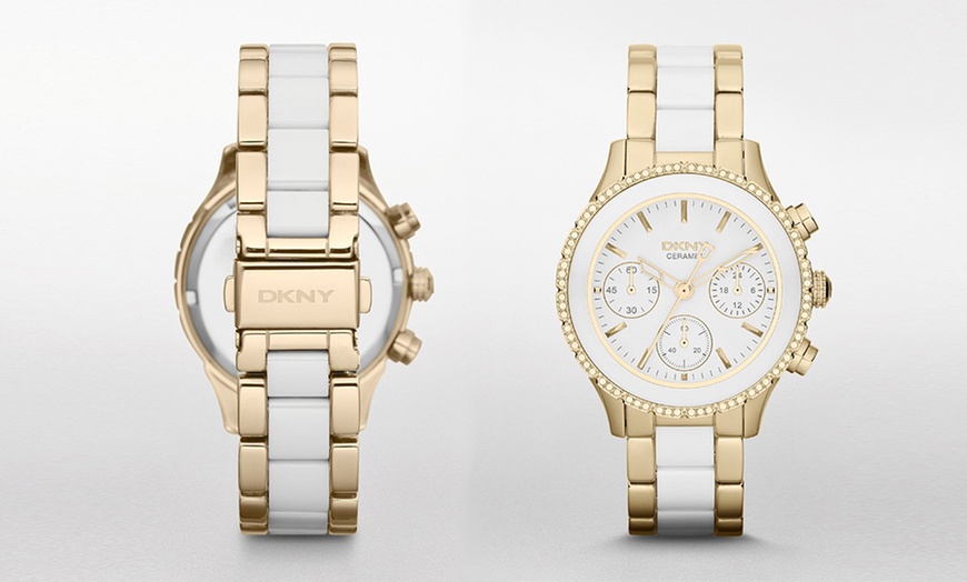 Image 4: DKNY Ladies' Chronograph Watch