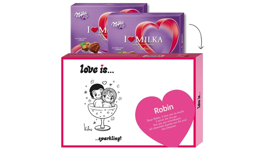 Image 10: Personalised Milka Chocolate Box