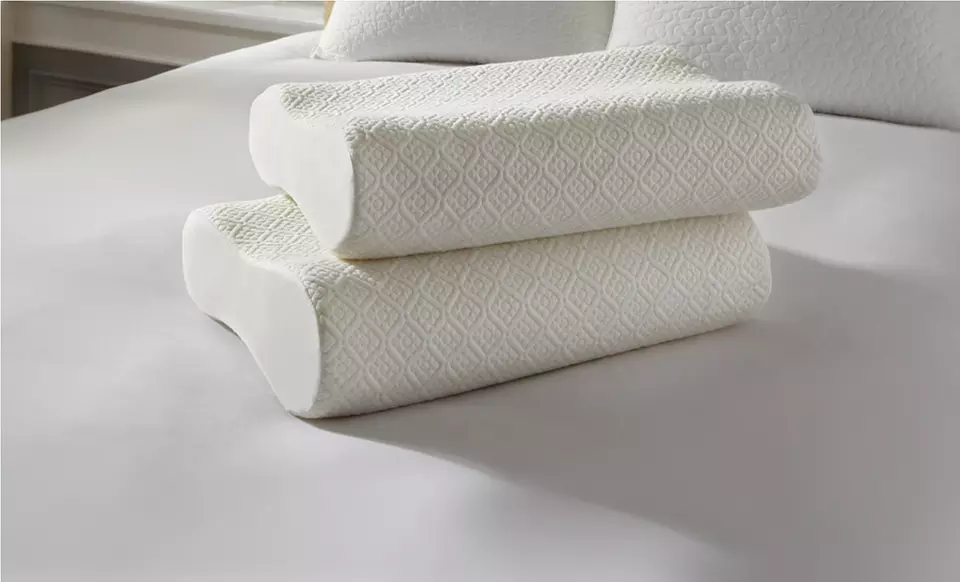 Set of 2 Ideal Comfort Adjustable Memory-Foam Pillows - Second Medium