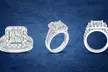 3 CTTW Princess and Round Cut Diamond Bridal Set in 10K Gold by Brilliant Diamond - Second Medium