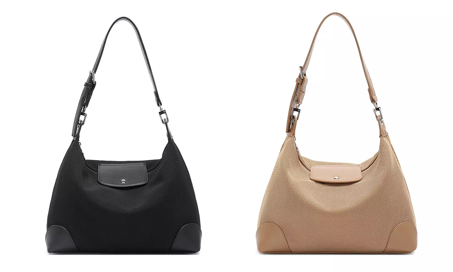 Sac en bandoulière en maille, coloris au choix - Primary Image