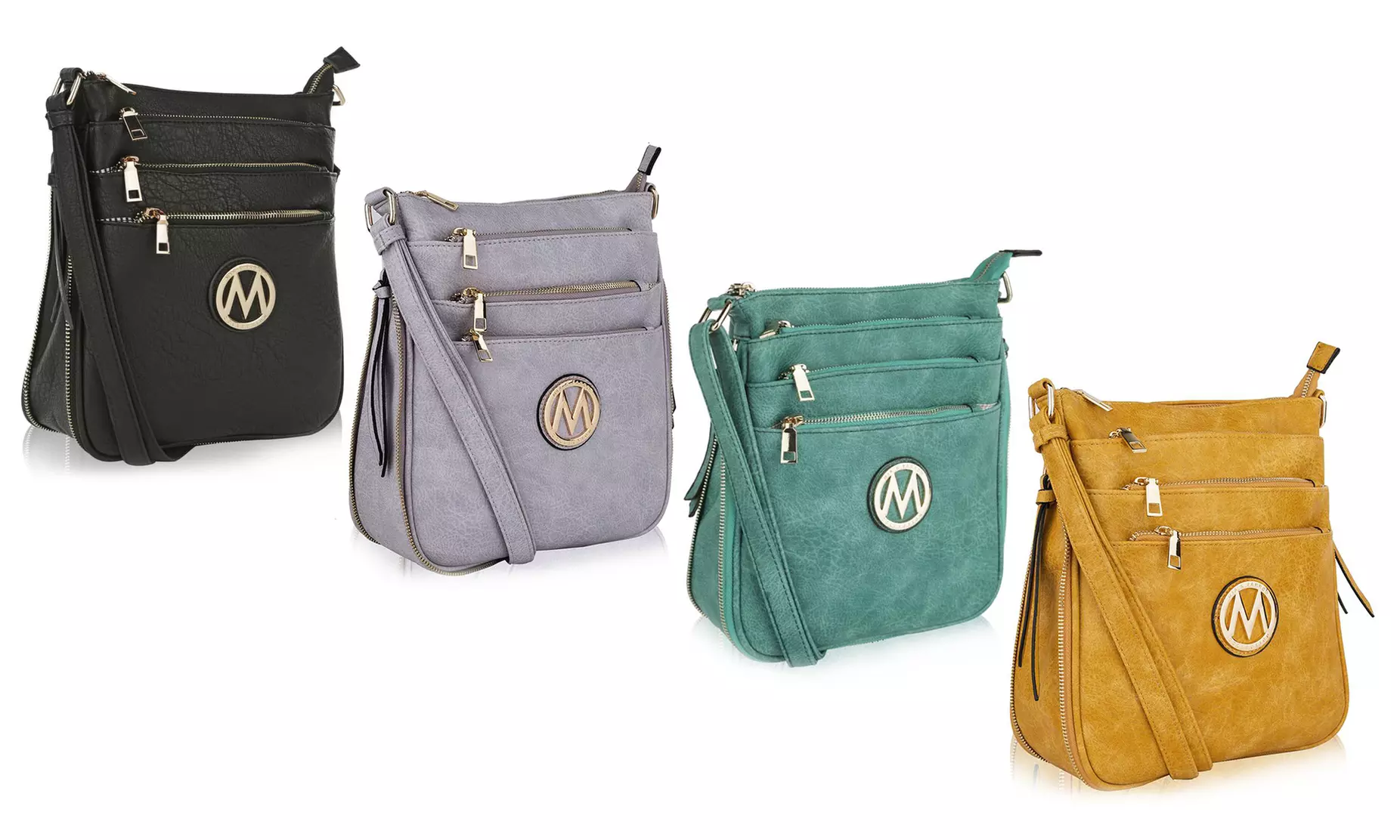 MKF Collection Salome Expandable Multi-Compartment Crossbody Purse by Mia K. - Primary Image