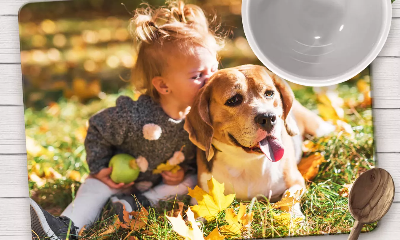 Set de table personnalisé avec photo sur Hello déco