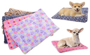 One or Two Pet Warm Plush Blanket Mats