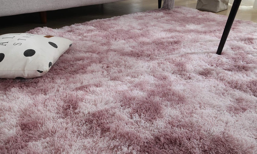 Image 8: Fluffy Soft Rug