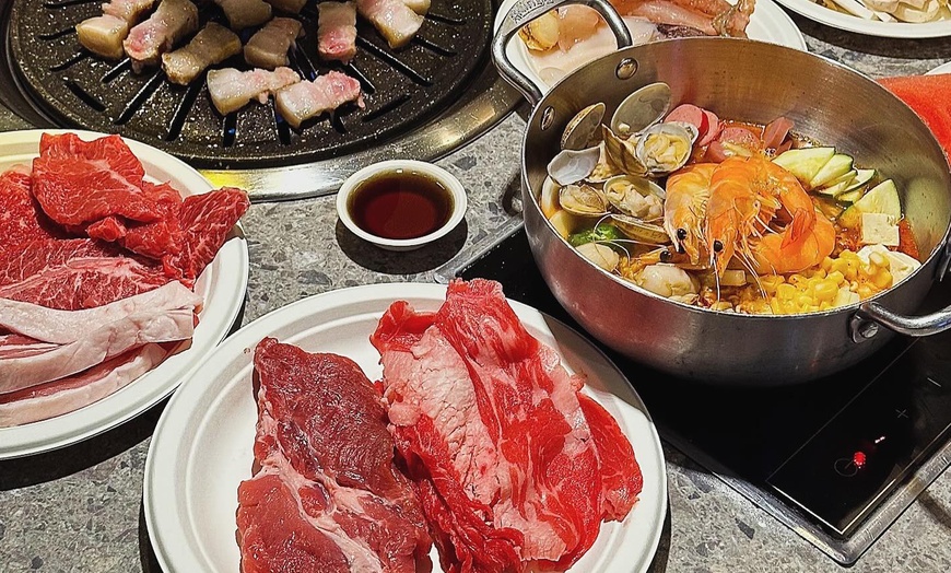 Image 1: Meat Your Cravings: Dive into AYCE Korean BBQ for 1, 2, 4, or 6