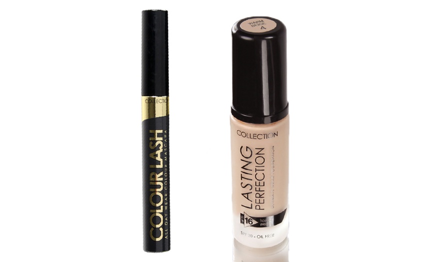 Image 5: Foundation + Colour Lash Mascara