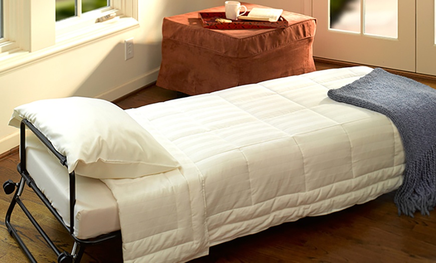 Image 6: Folding Ottoman Single Sofa Bed