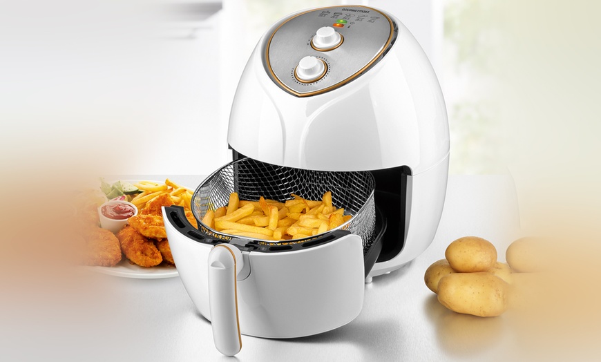 Image 1: GourmetMaxx Hot Air Deep Fryer