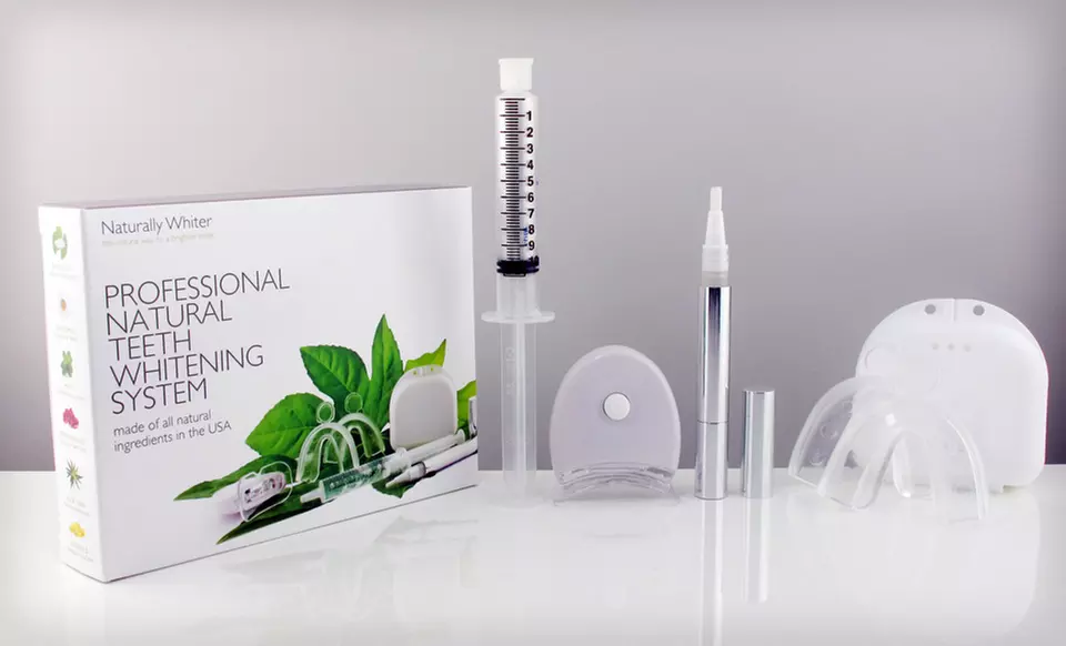 $29 for a Naturally Whiter All-Natural Teeth-Whitening Kit ($129 List Price). Free Shipping. - Primary Image