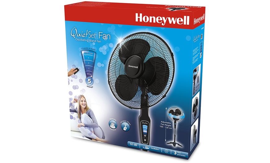 Image 2: Honeywell Quiet Stand Fan