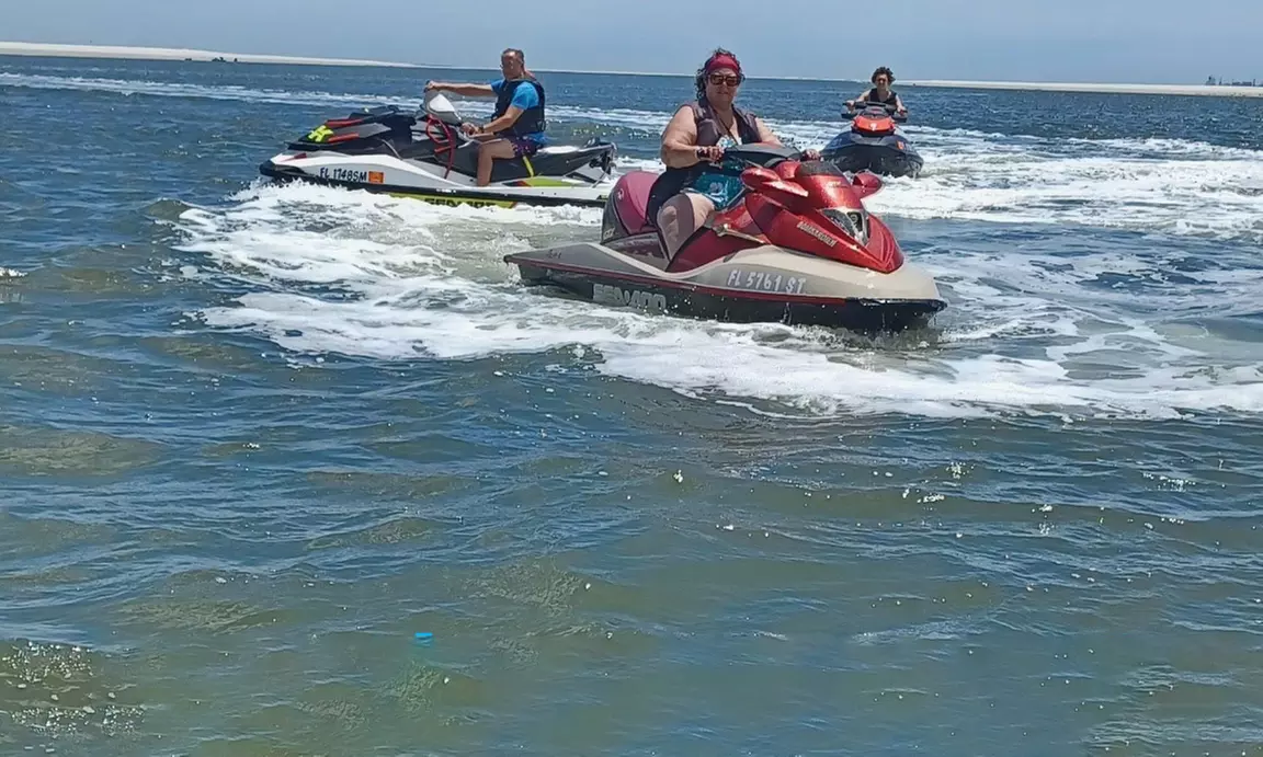 Jet Ski Adventure: One-Hour Ride for One, Two, Three or Four People
