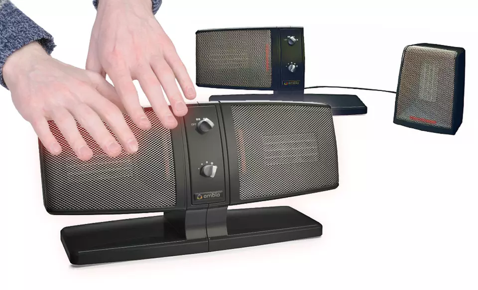 $45 for an Ambia Two-Zone Heater ($79.95 List Price). Free Shipping and Free Returns. - Primary Image