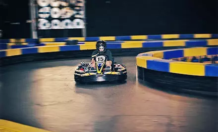 One-Year Membership with Two Races, T-Shirt, and Discounts or Two Go-Kart Races at Miramar Speed Circuit (Up to 42% Off) - Second Medium