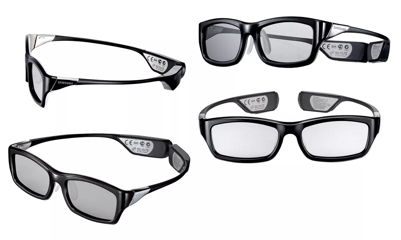Samsung Rechargeable 3D Active Glasses (1-, 2-, or 4-pack) - Second Medium