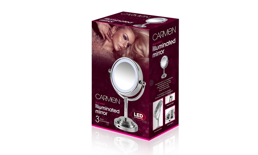 Image 4: Carmen LED Illuminated Mirror