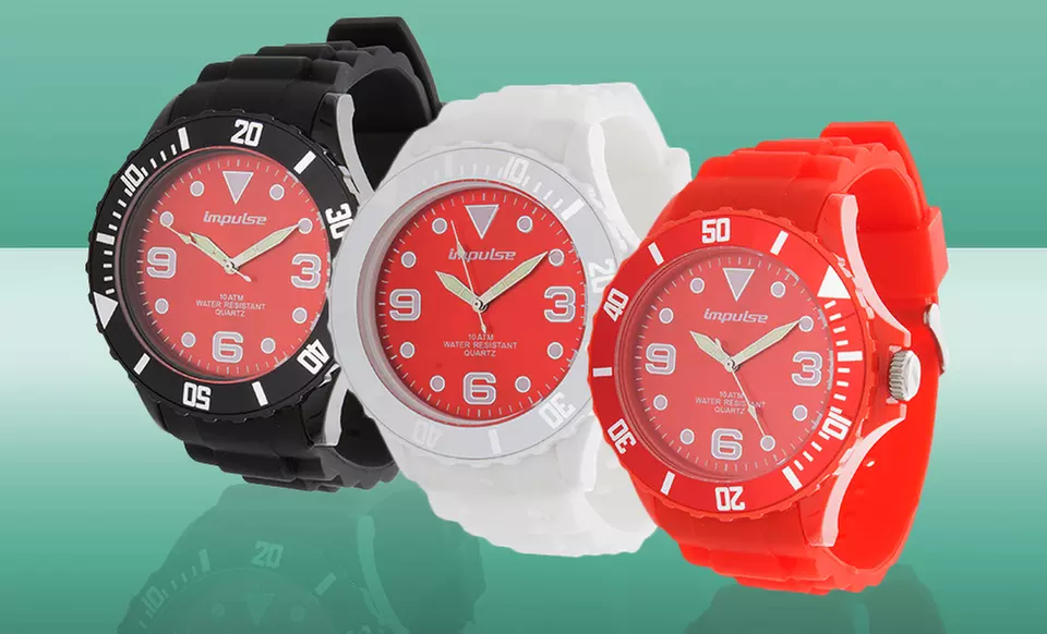 $29.99 for an Impulse by Steinhausen Poseidon Men's Watch ($200 List Price). Multiple Colors. Free Shipping and Returns. - Primary Image