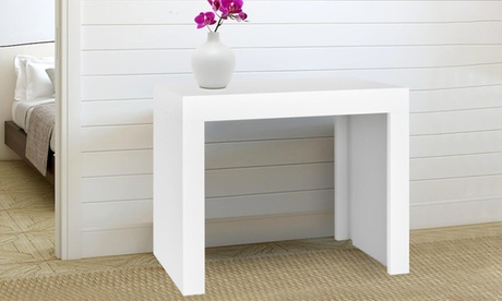 Consolle allungabile Evergreen Claudia Made in Italy, disponibile in vari colori e misure