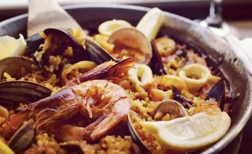 Paella, Pizza, Pasta, and More at Dagabi Tapas Bar (Up to 40% Off). Two Options Available. - Primary Image