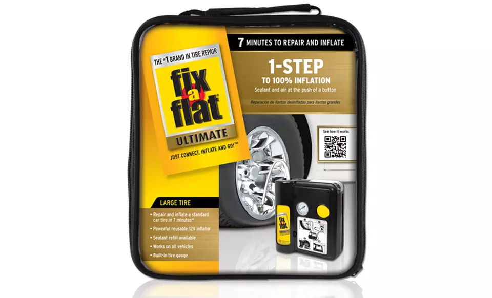 Fix-A-Flat 1-Step Tire Repair Kit - Second Medium