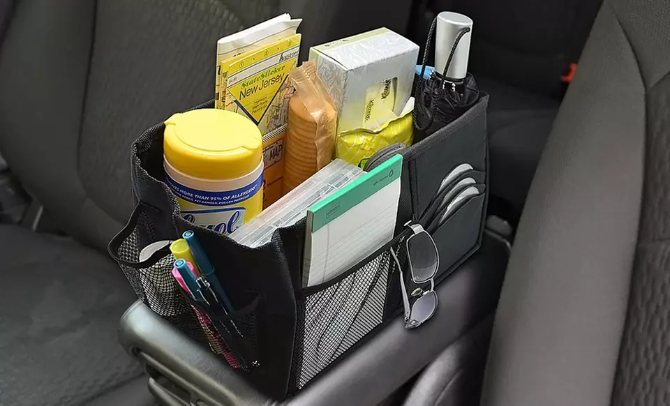 Auto Console Organizer. Free Returns. - Primary Image