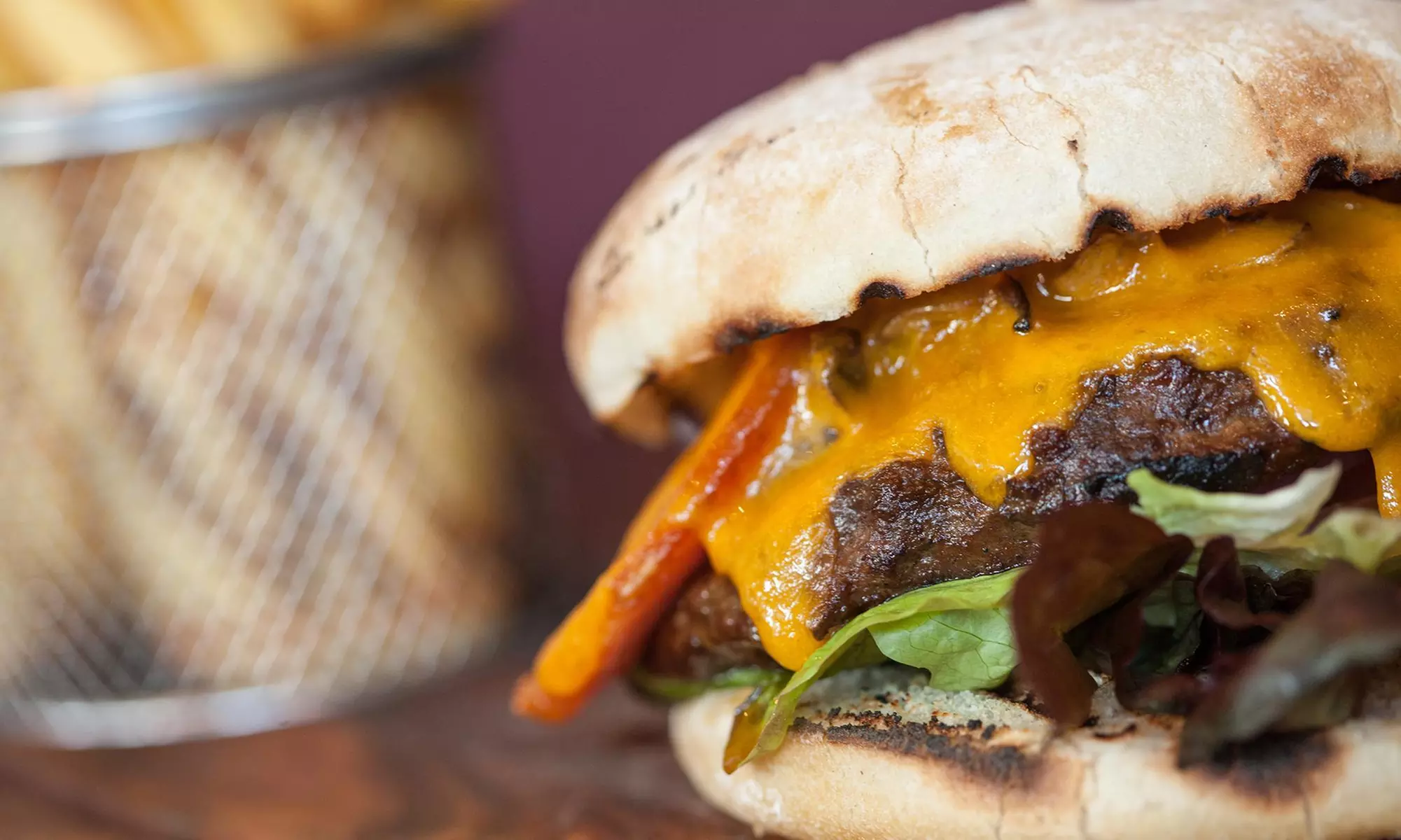 One Burger with a Side at Cave Mountain Brewing Co. (50% Off) - Primary Image