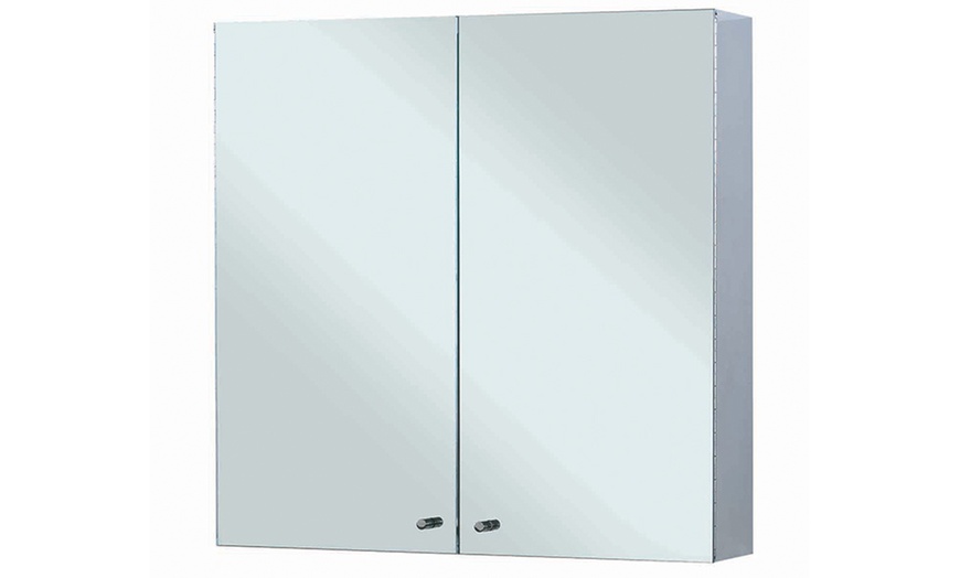 Image 6: Stainless Steel Mirror Cabinets