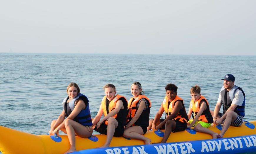 Image 7: Banana or Donut Ride at Break Water Adventure at Palm Jumeirah