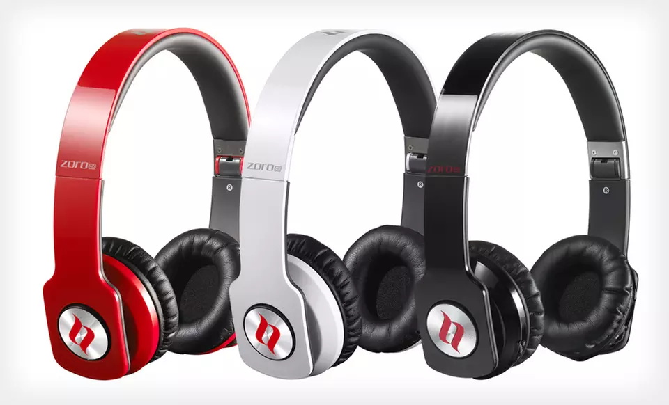 $74.99 for Noontec Zoro HD Headphones in Black, Red, or White ($149.99 List Price). Free Shipping and Free Returns. - Primary Image