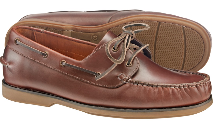 Samuel Windsor Leather Shoes | Groupon Goods